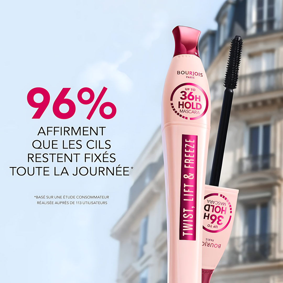 Bourjois Twist Mascara Lash Freeze Black Noir