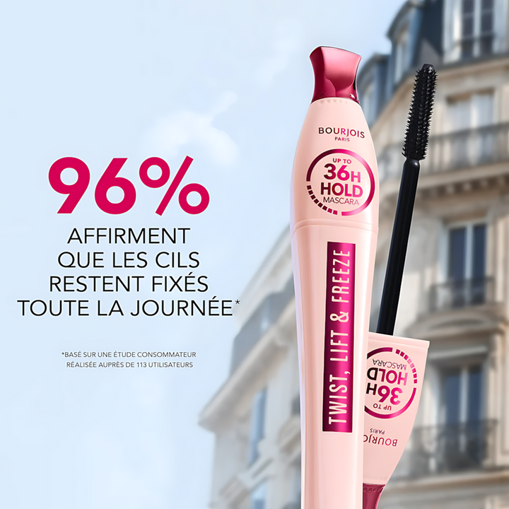 Bourjois Twist Mascara Lash Freeze Black Noir
