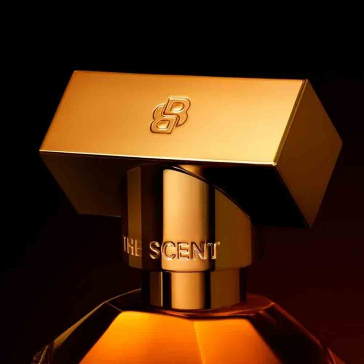 Hugo Boss The Scent EDP Intense 50ml for women, a captivating fragrance with ambery-floral gourmand notes.