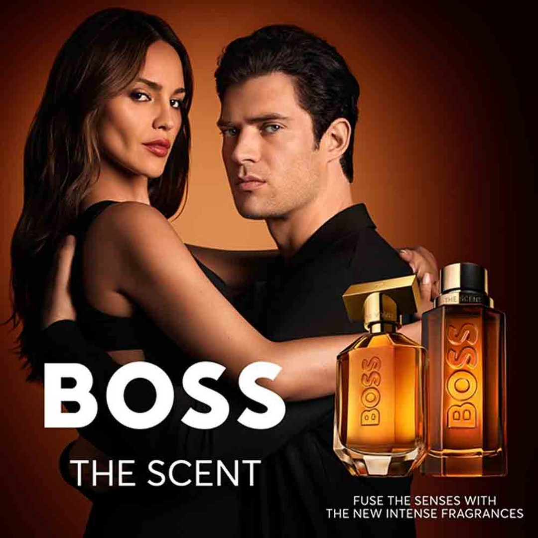 Hugo Boss The Scent EDP Intense 50ml for women, a captivating fragrance embodying attraction and sensuality.