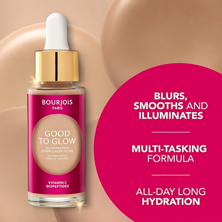 Bourjois Healthy Mix Good To Glow Foundation 30ml with glow effect