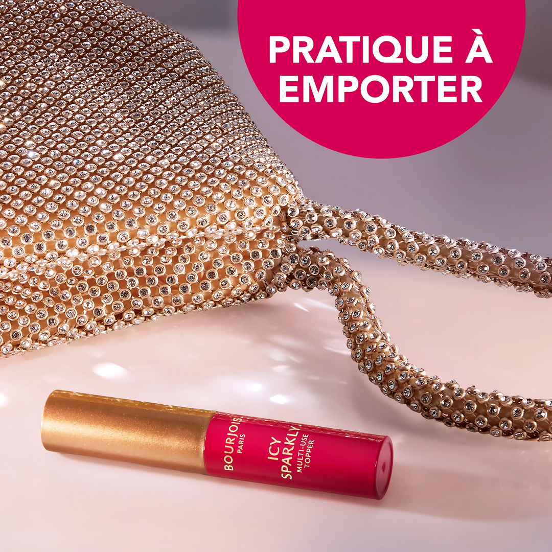 Bourjois Icy Sparkly Multi-use Glitter Highlighter Stick For Lips Cheeks &amp; Eyes
