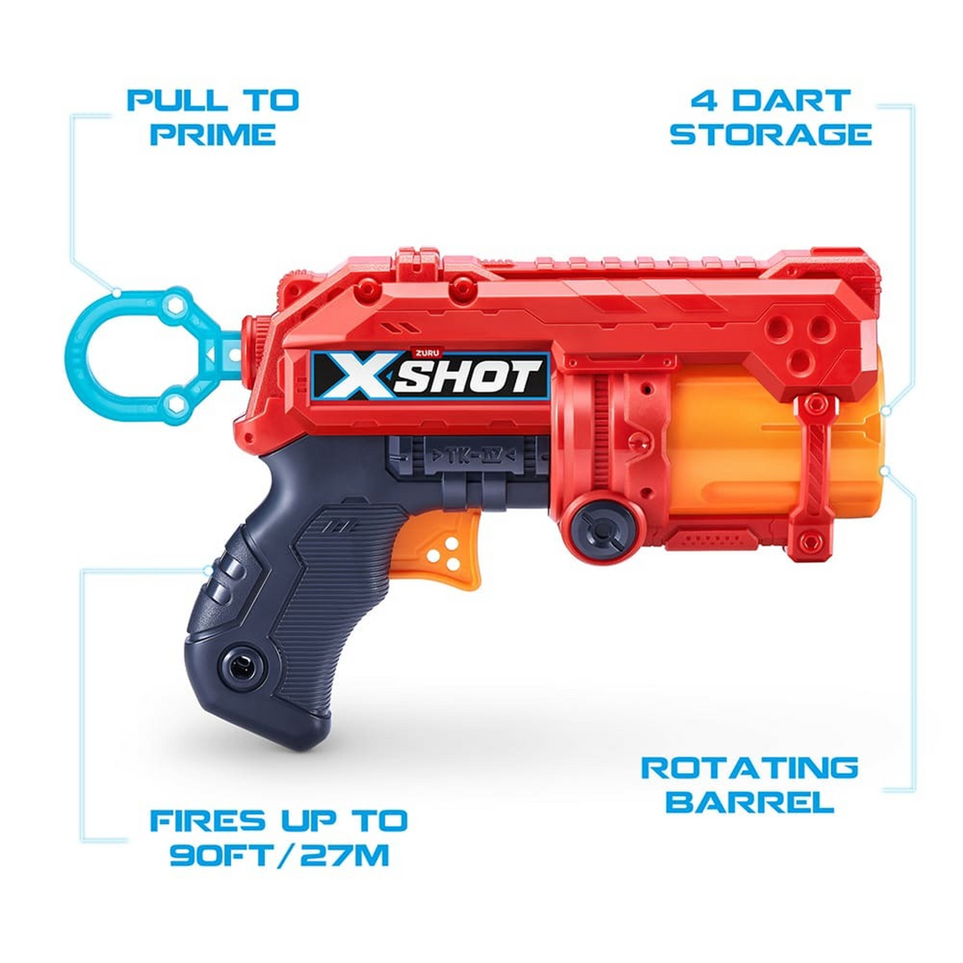Zuru X-Shot Excel Fury 4 Blaster Series 1 - 16 Darts