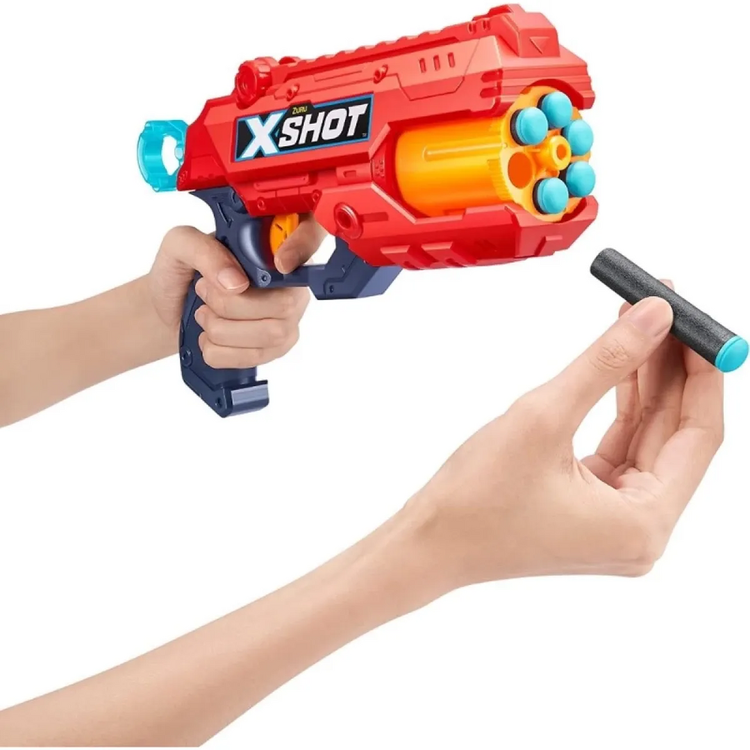 Zuru X-Shot Excel Reflex 6 Blaster Series 1 with 12 darts