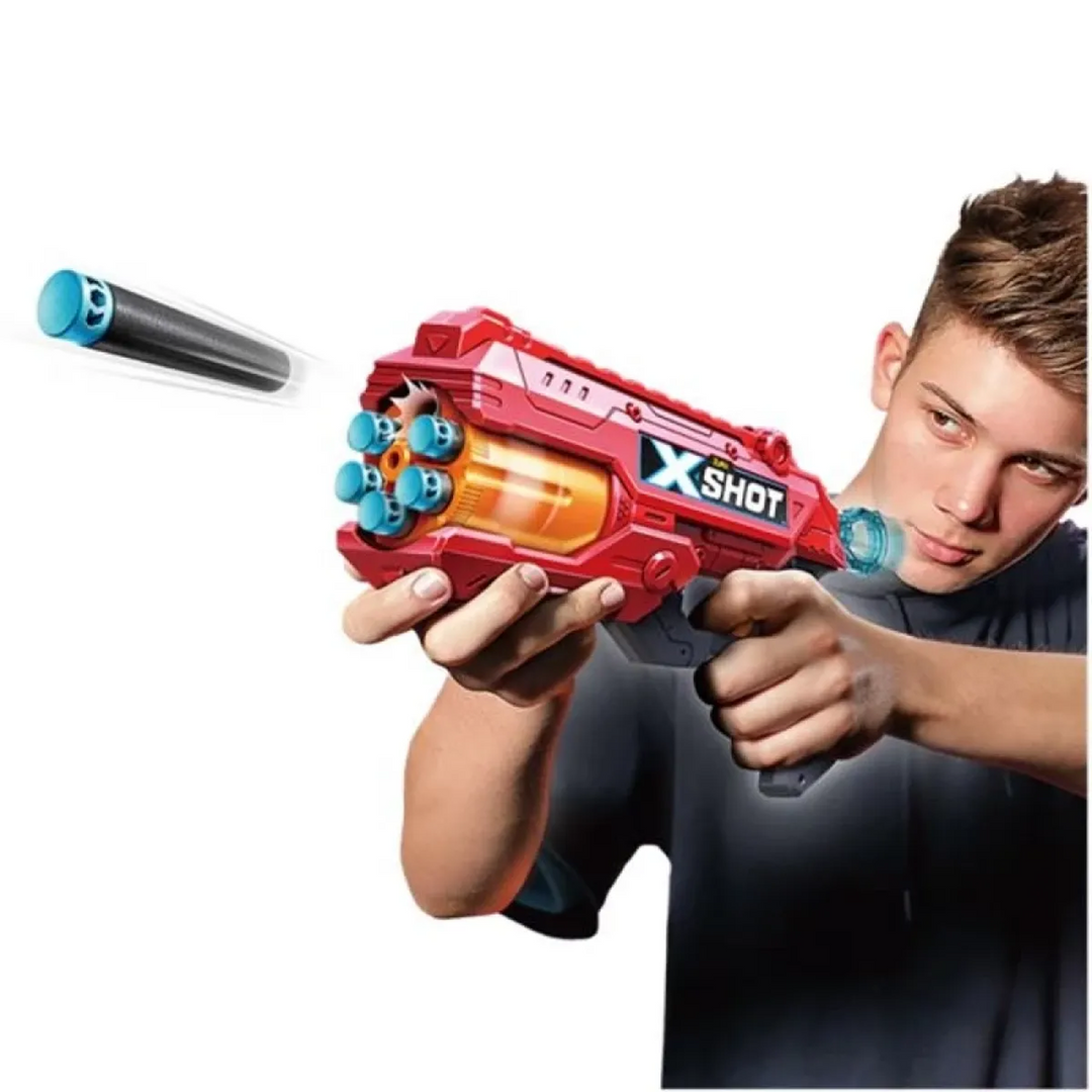 Zuru X-Shot Excel Reflex 6 Blaster Series 1 with 12 darts
