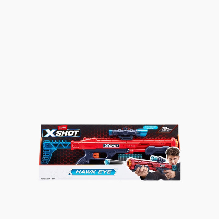 Zuru X-Shot Excel Hawk Eye Blaster Series 1 - 16 Darts