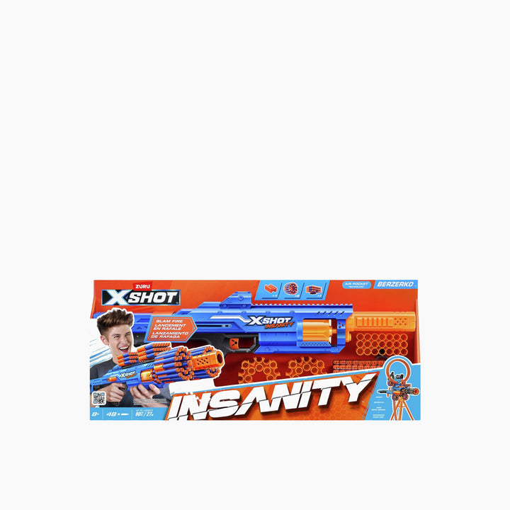 Zuru X-Shot Insanity Berzerko Blaster with 48 darts