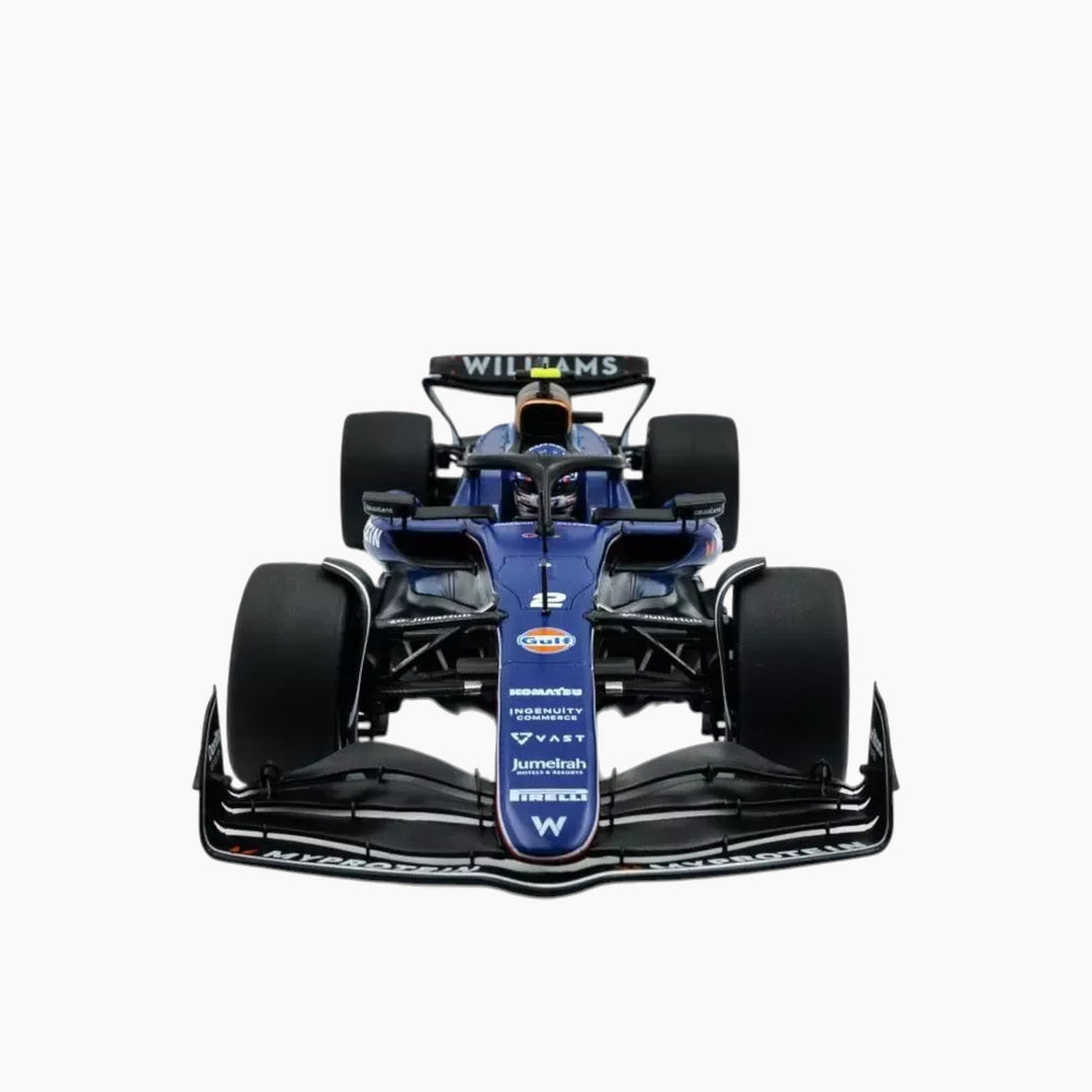Simba  Williams FW46 F1 Saudi Arabian GP 2023 – Logan Sargeant (Blue) 1:18 Diecast Model