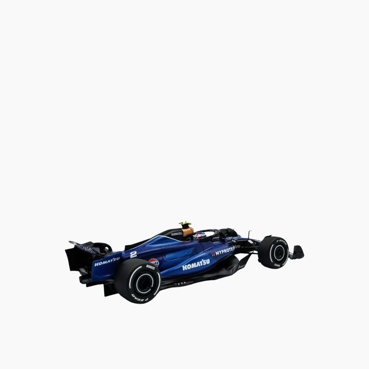 Simba  Williams FW46 F1 Saudi Arabian GP 2023 – Logan Sargeant (Blue) 1:18 Diecast Model