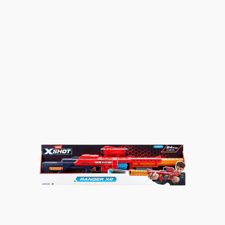 Zuru X-Shot Excel Ranger X8 Blaster with 24 darts