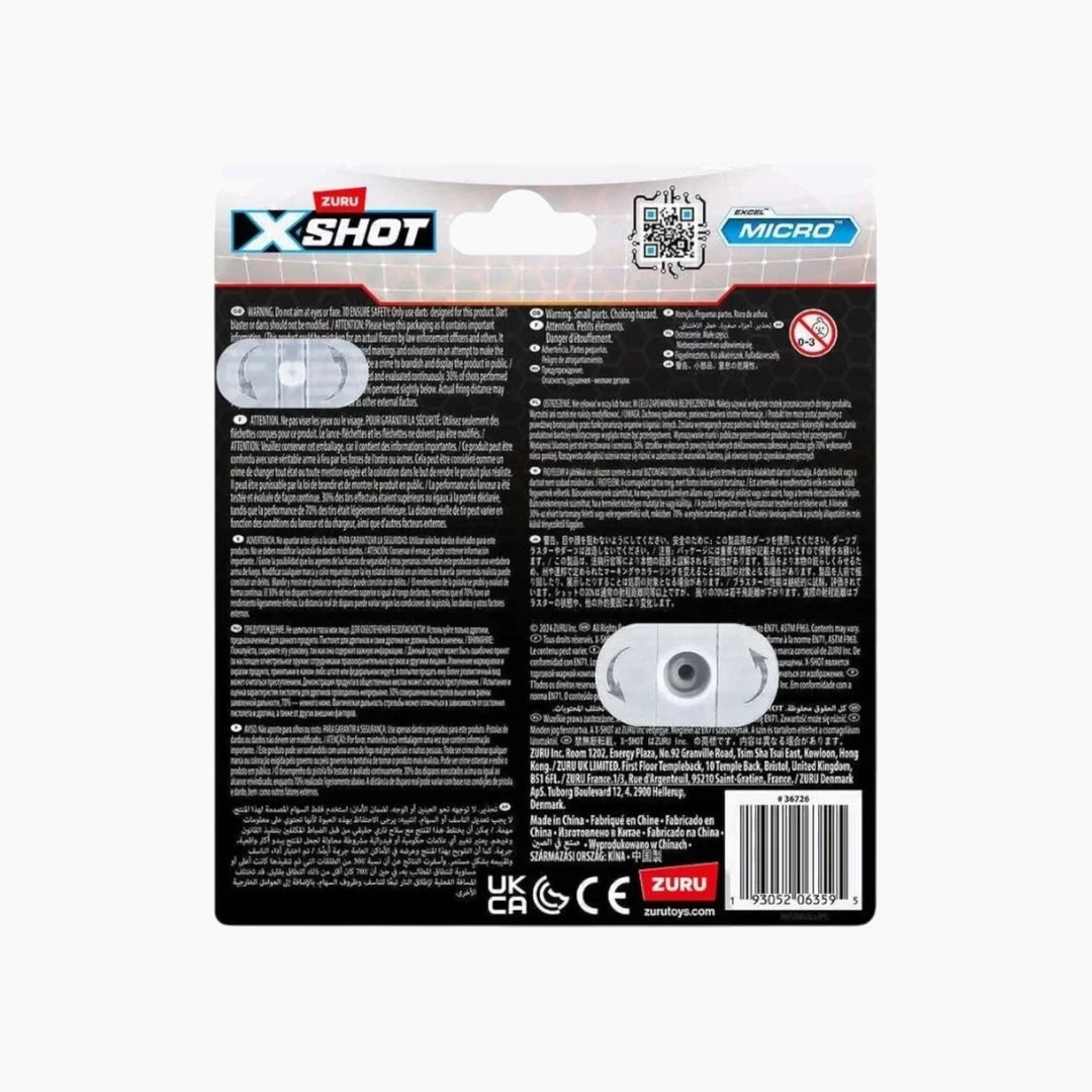 Zuru X-Shot Excel Micro Blaster Series 1 - 8 Darts