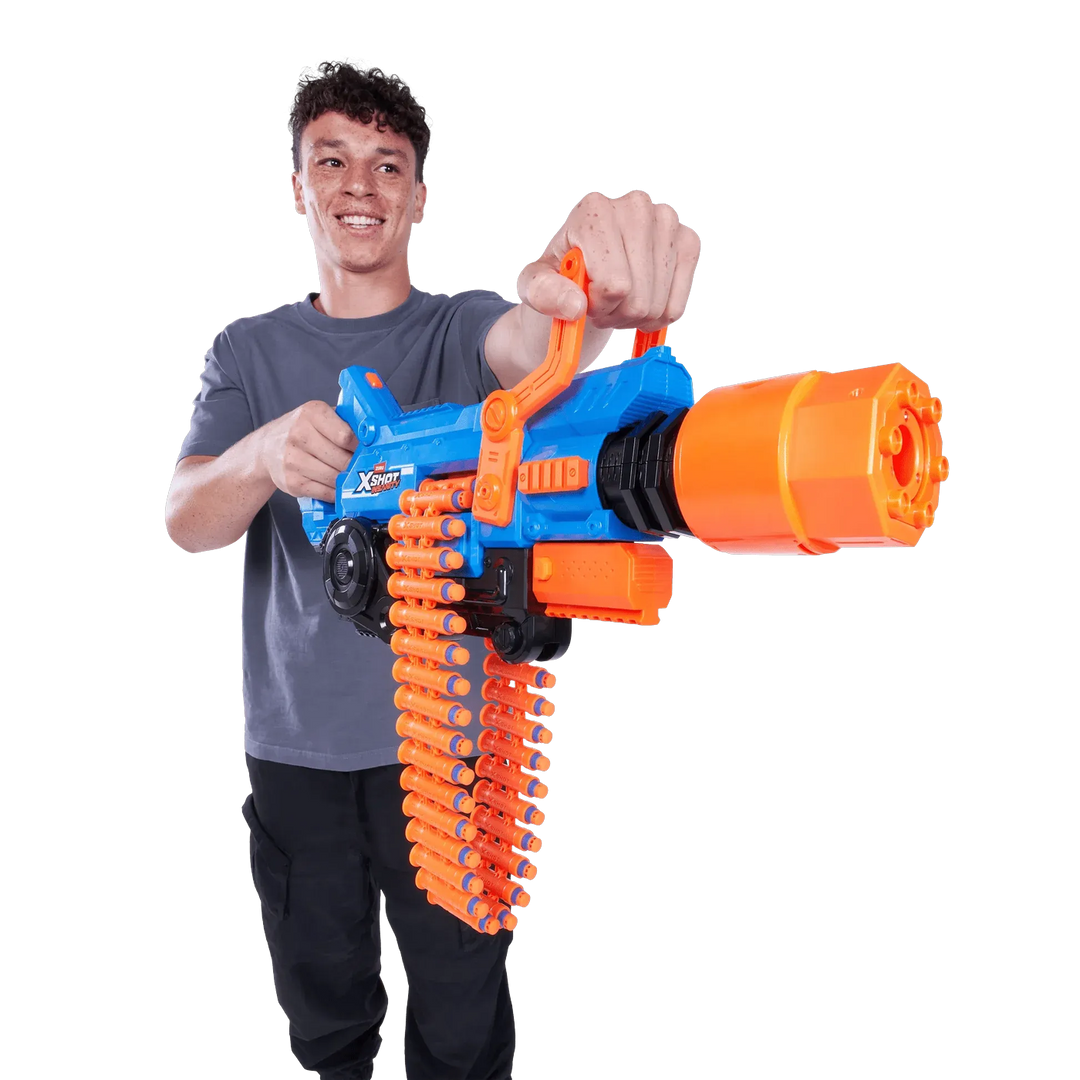 Zuru X-Shot Insanity Smoking Barrel Series 1 blaster with 72 darts
