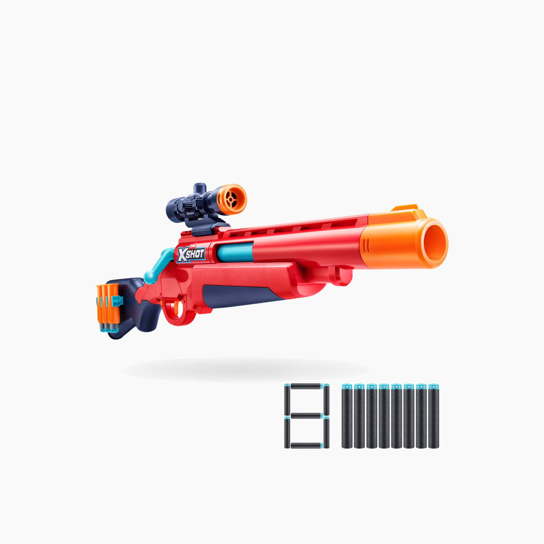 Zuru X-Shot Excel Ejector Shell Bolt Action Blaster with 8 darts