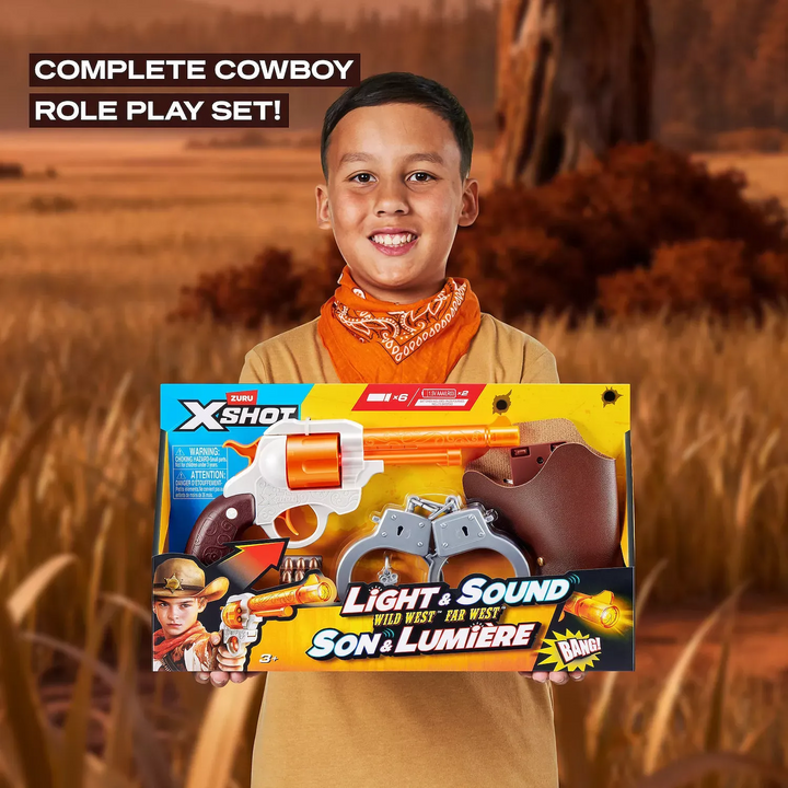 Zuru X-Shot Role Play Cowboy Series 1 - 6 Darts