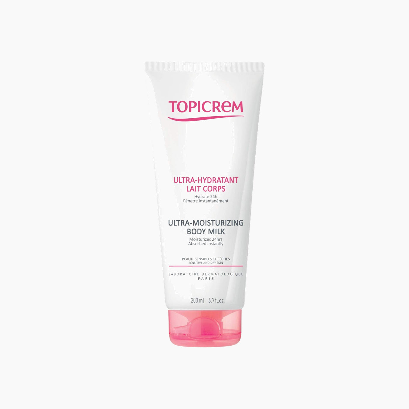 Topicrem Ultra Moisturizing Body Milk 200Ml - HUNA