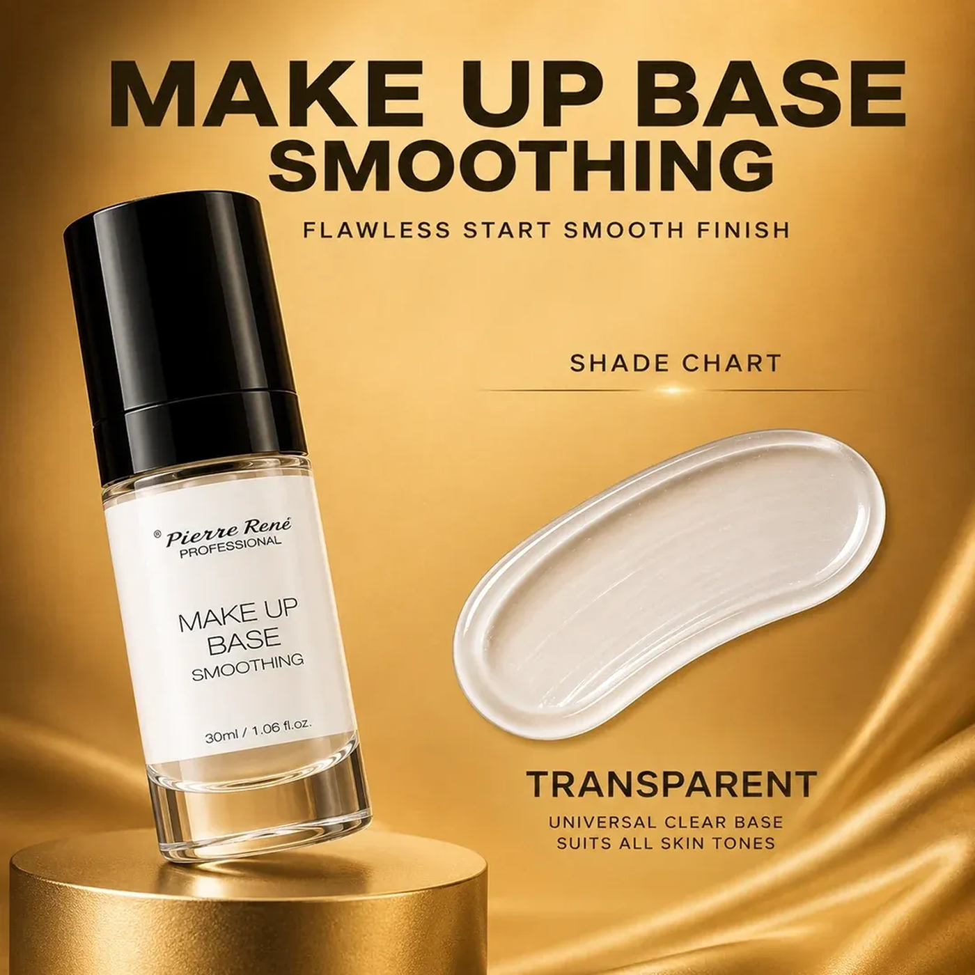 Pierre Rene Make Up Base Smoothing Transparent - HUNA
