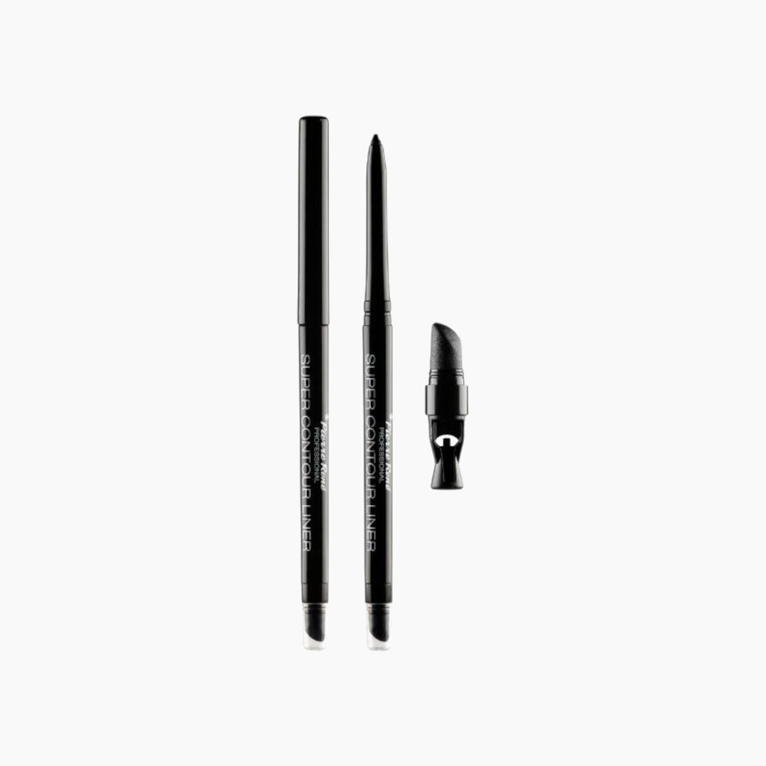 Pierre Rene Super Contour Liner With Sponge Black