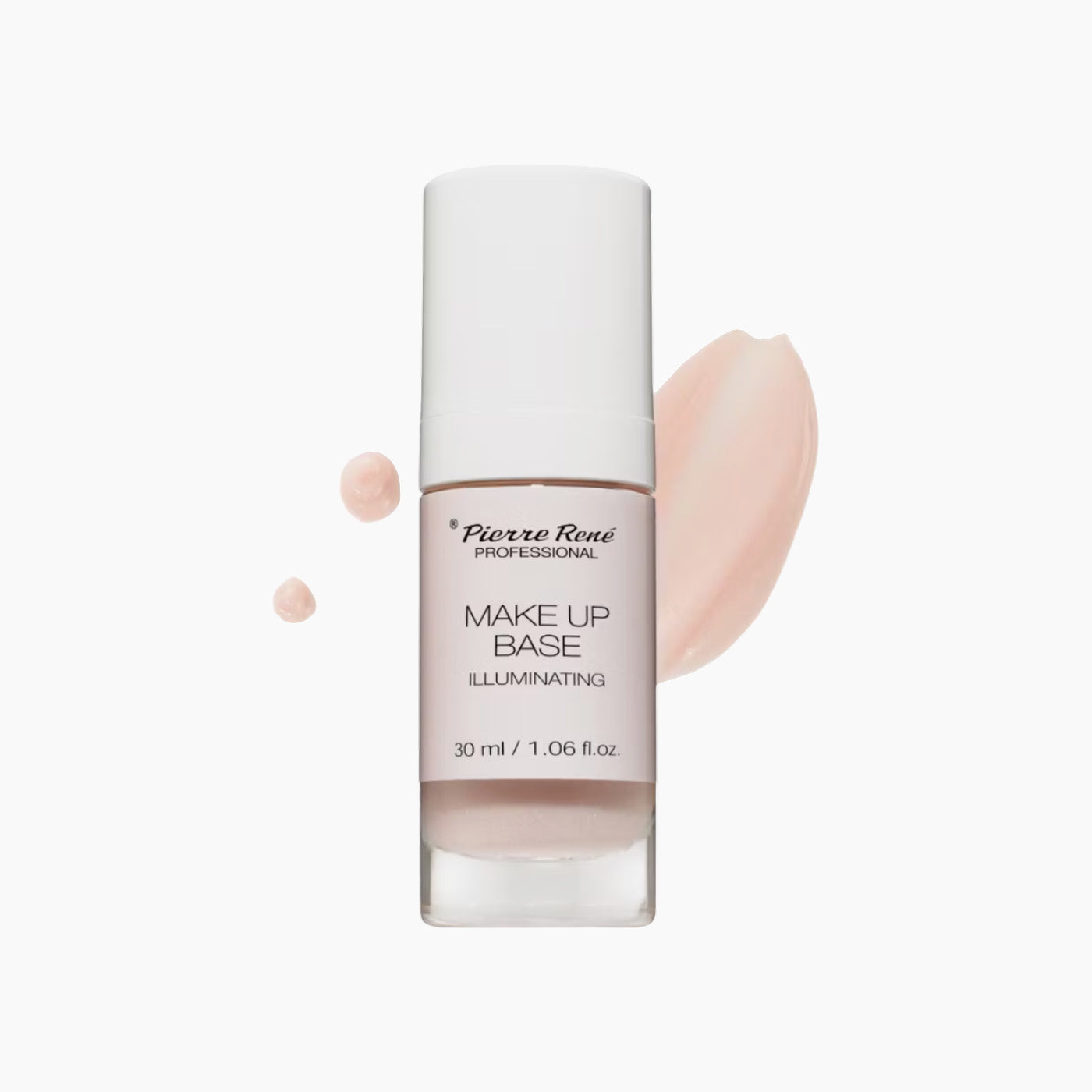 Pierre Rene Make Up Base Illuminating Light Rose - HUNA