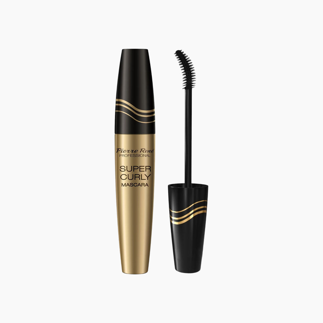 Pierre Rene Super Curly Mascara Black - HUNA