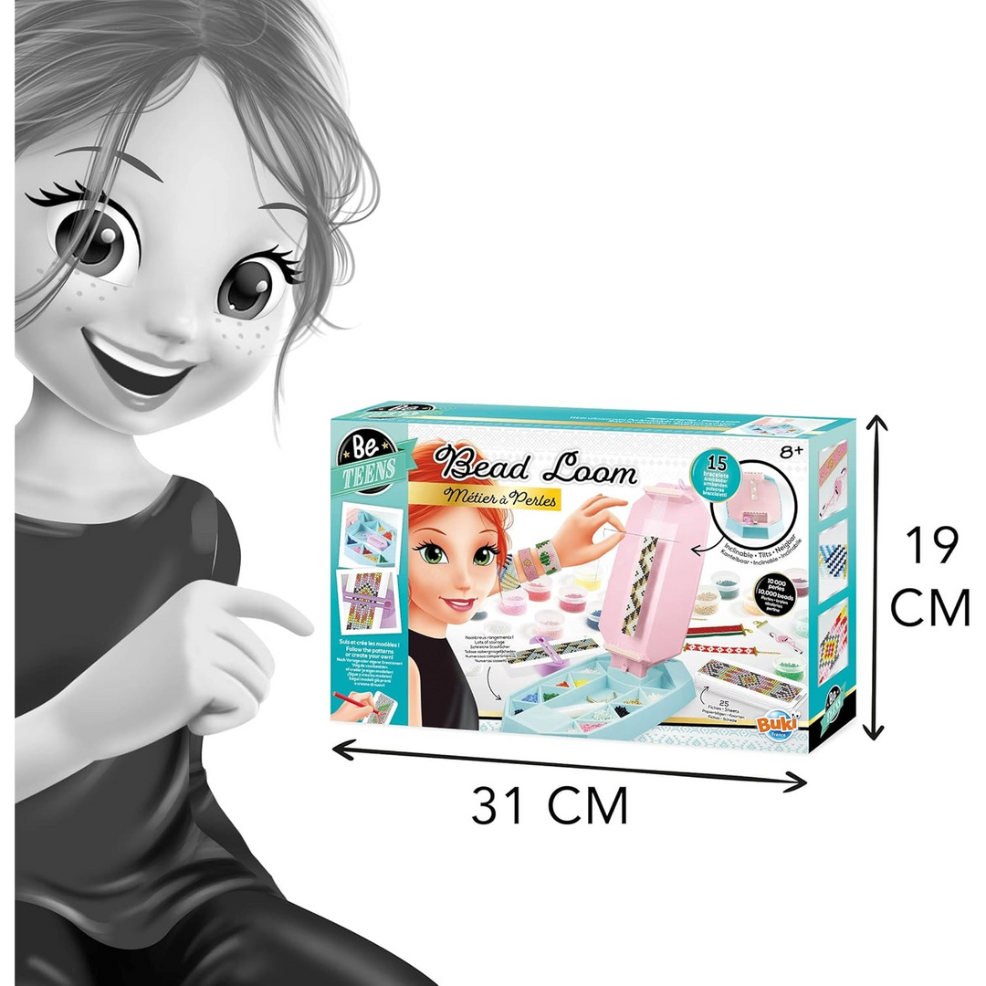 Buki Bead Loom Jewelry Making Kit
