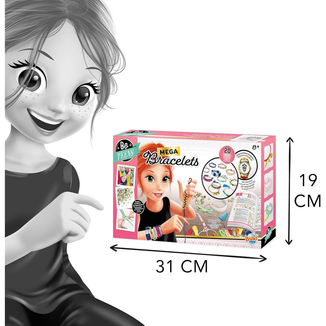Buki Mega Bracelets Jewelry Making Kit