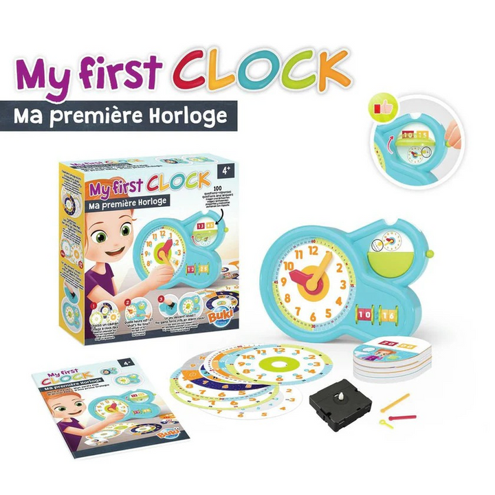 Buki My First Clock Learning Clock - HUNA