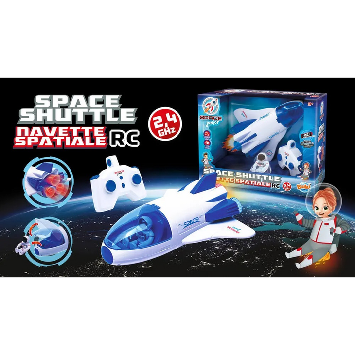 Buki Space Shuttle Remote Control Toy