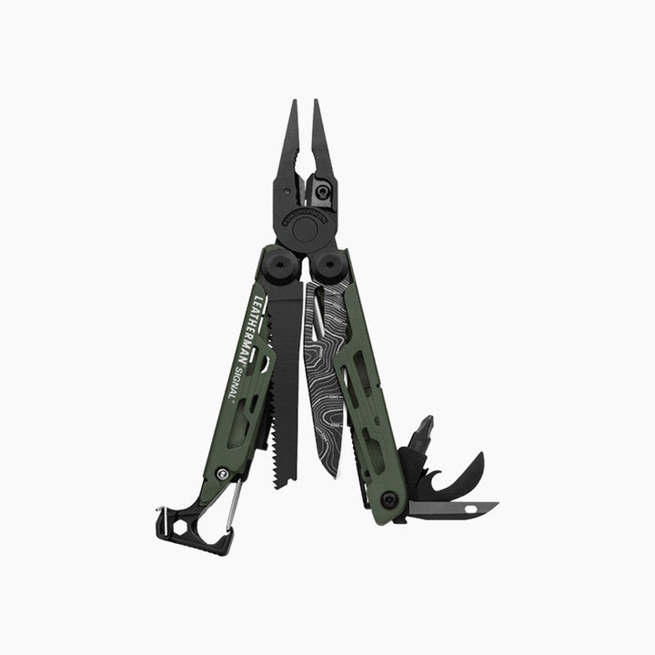 Leatherman Signal Multitool - Green Topo Blade