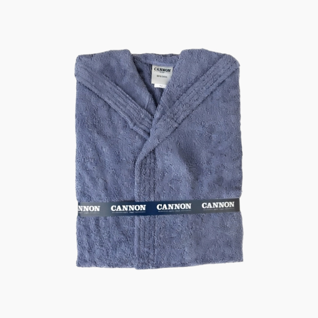 Cannon Plain Unisex Bathrobe (1 Piece) - 100% Cotton