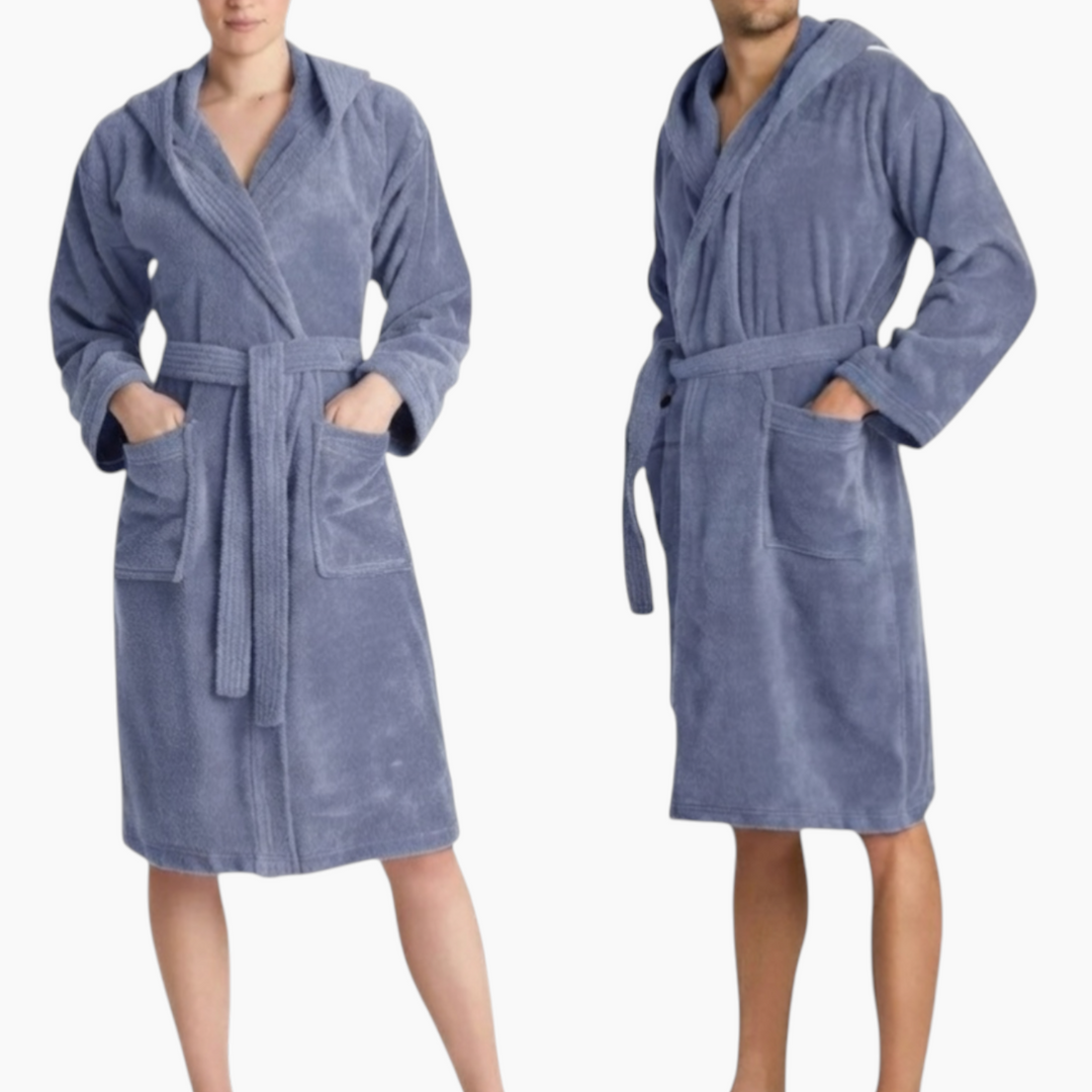 Cannon Plain Unisex Bathrobe (1 Piece) - 100% Cotton