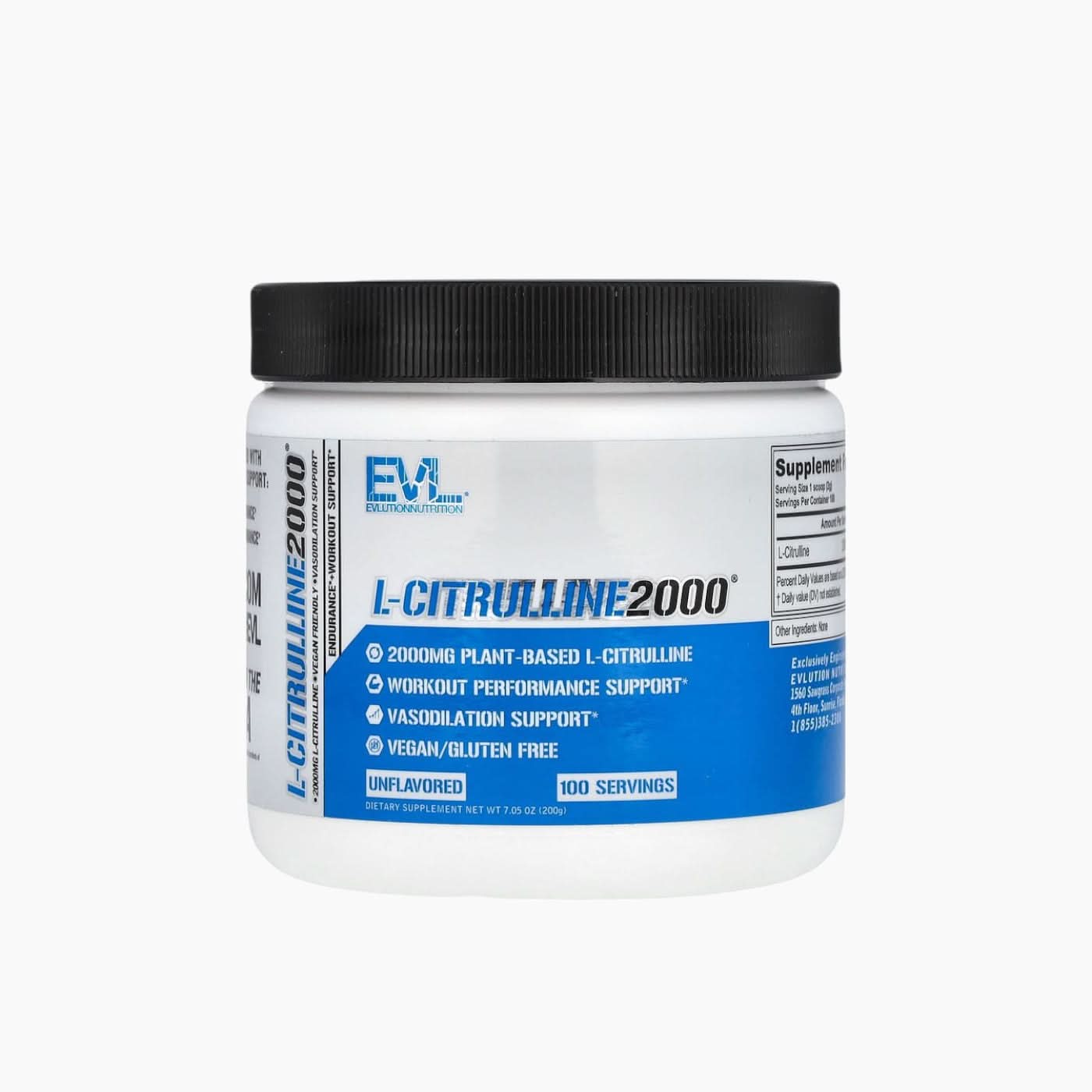 EVL L-Citrulline Supplement EVL L-Citrulline Supplement
