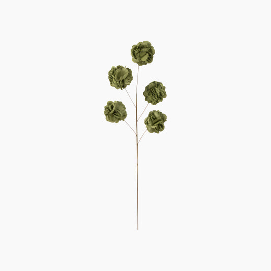 Deco Crush Pomp Green Flower