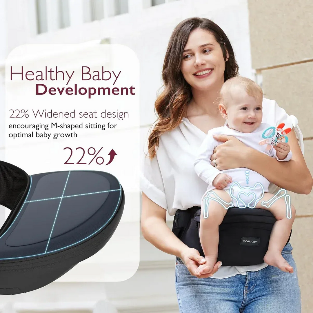 Momcozy 3d Belly Protector &amp; Eva Massage Board baby hip seat carrier