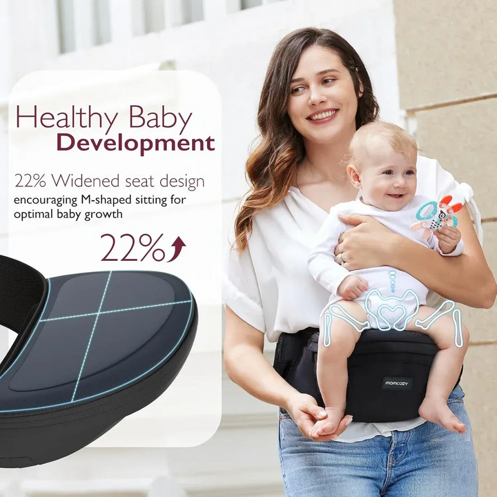 Momcozy 3d Belly Protector &amp; Eva Massage Board baby hip seat carrier