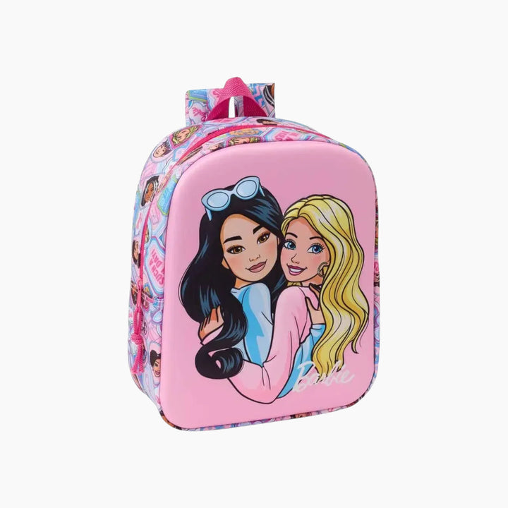Safta 3D Barbie mini backpack with wheels