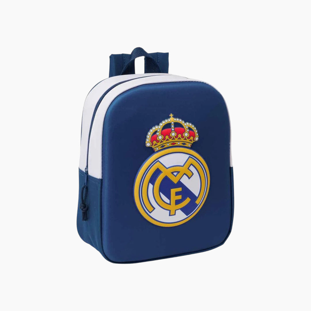 Safta 3D Real Madrid mini backpack with wheels