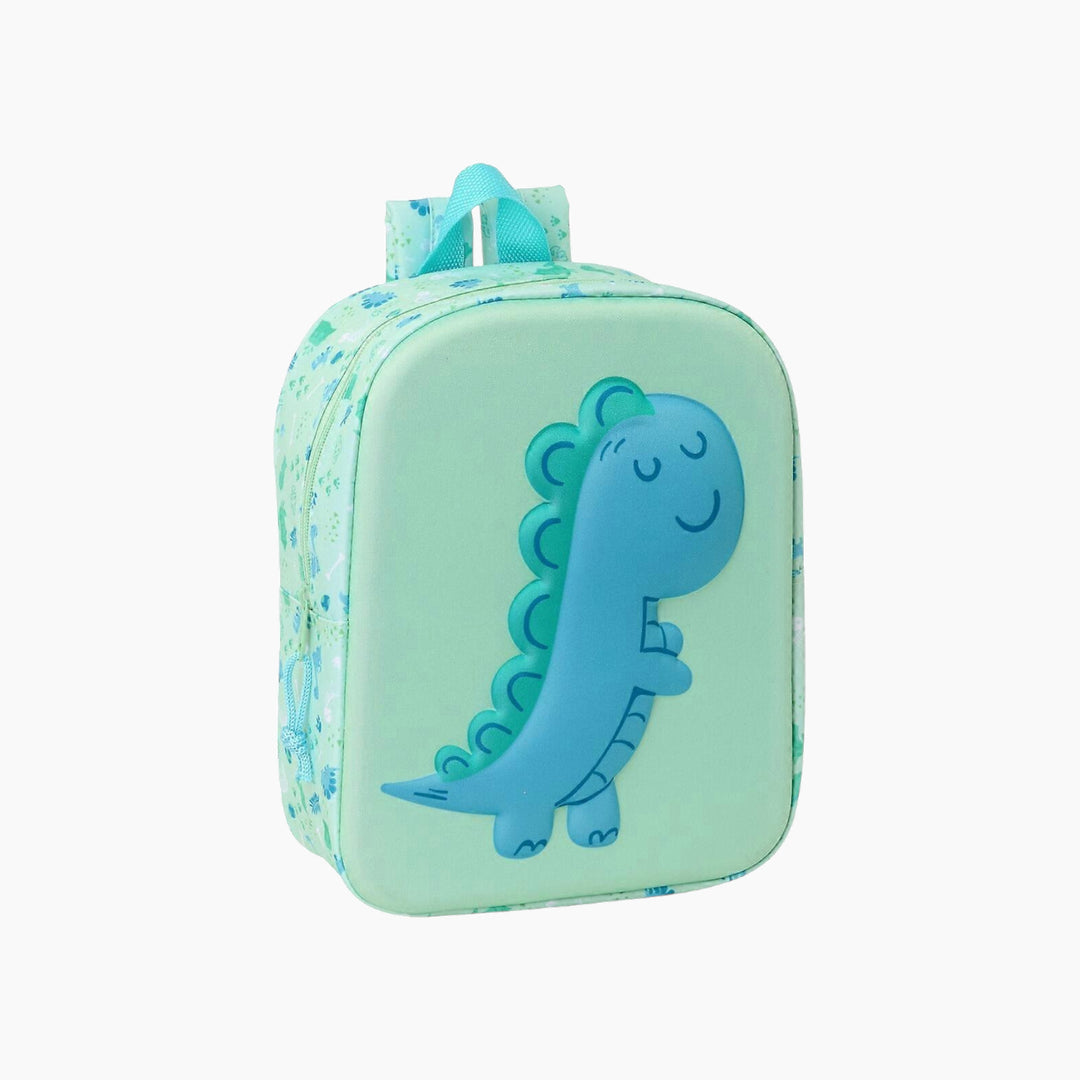 Safta 3D Dino Mini Wheeled Backpack