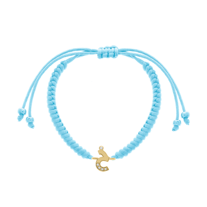 Baby Chic Fine Jewelry Arabic Initial Letter Bracelet - HUNA