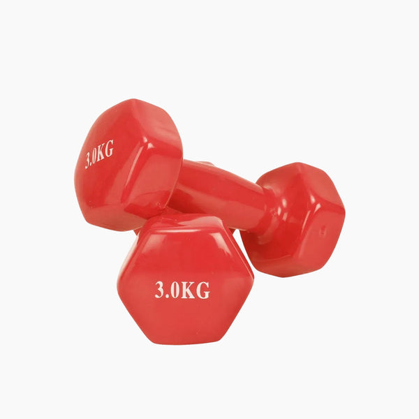 Rubber Dumbbell Weight 3kg