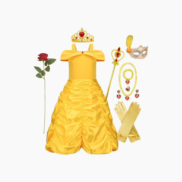 مجموعة زي الأميرة بيل