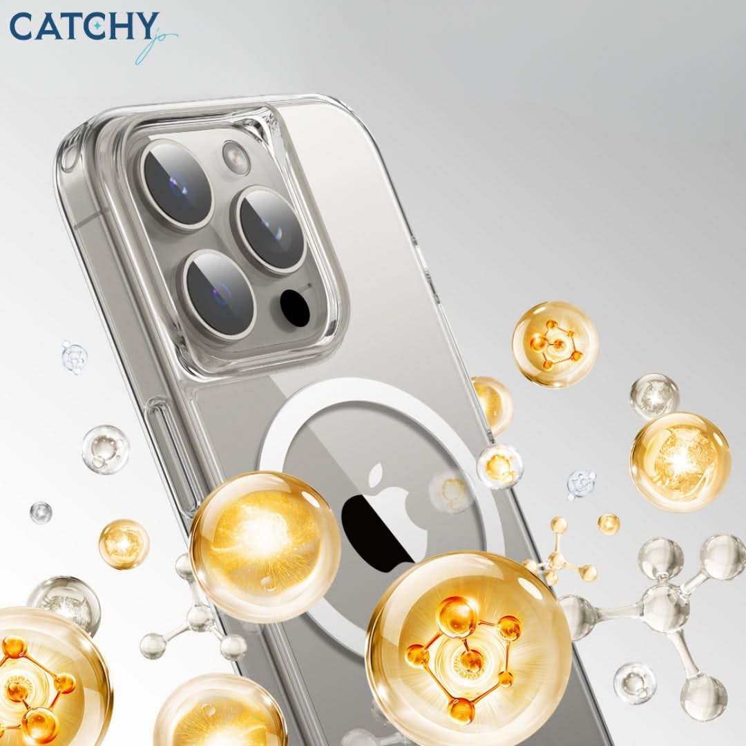 Catchy Jo iPhone Magsafe Clear Case - HUNA