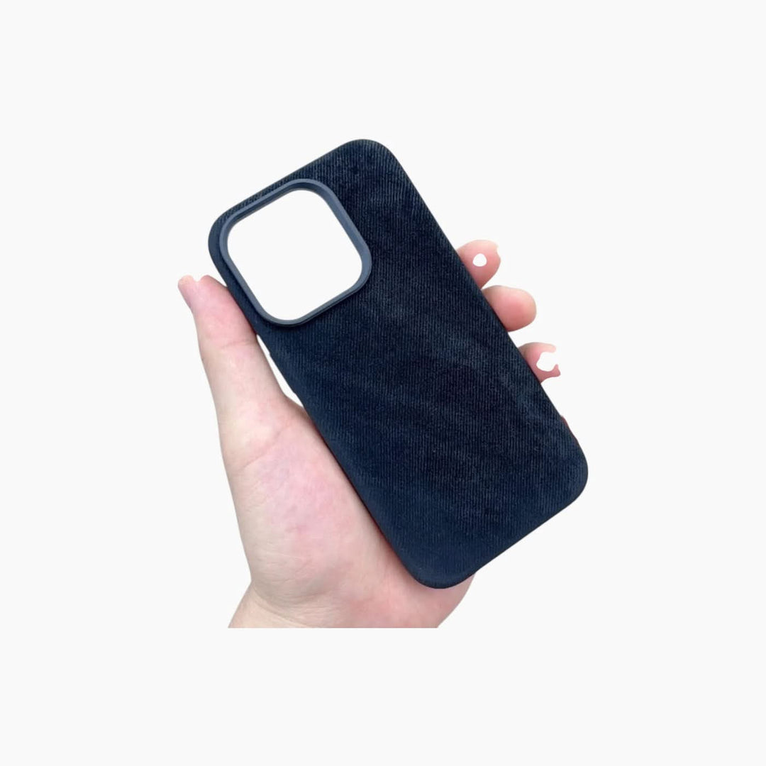 Catchy Jo iPhone Magnetic Fiber Leather Phone Case