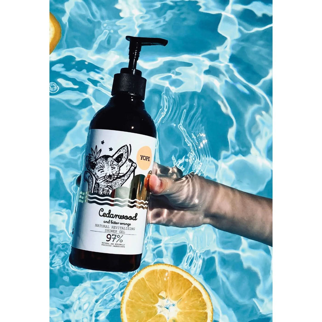Yope Shower Gel Cedarwood and Bitter Orange