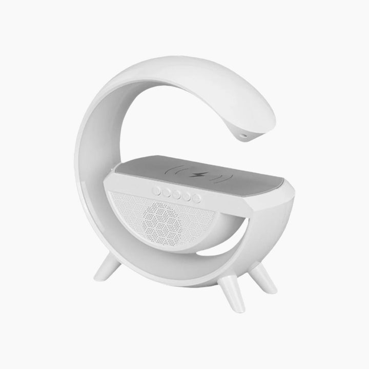 C.JO G Shape wireless charger with speaker