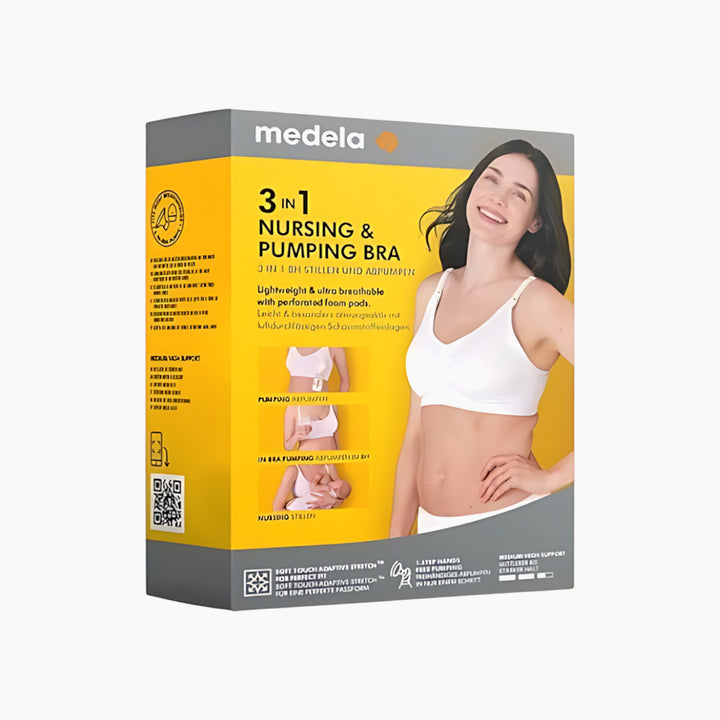 Medela 3 in 1 Nursing &amp; Pumping Bra M