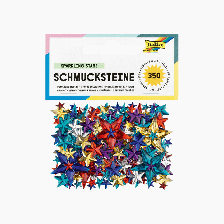 Folia Sparkling Star Jewel Stones – 350 Pieces