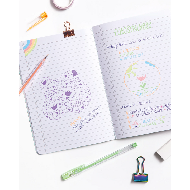 Folia Gel Pens – 10 Pieces, 1 mm