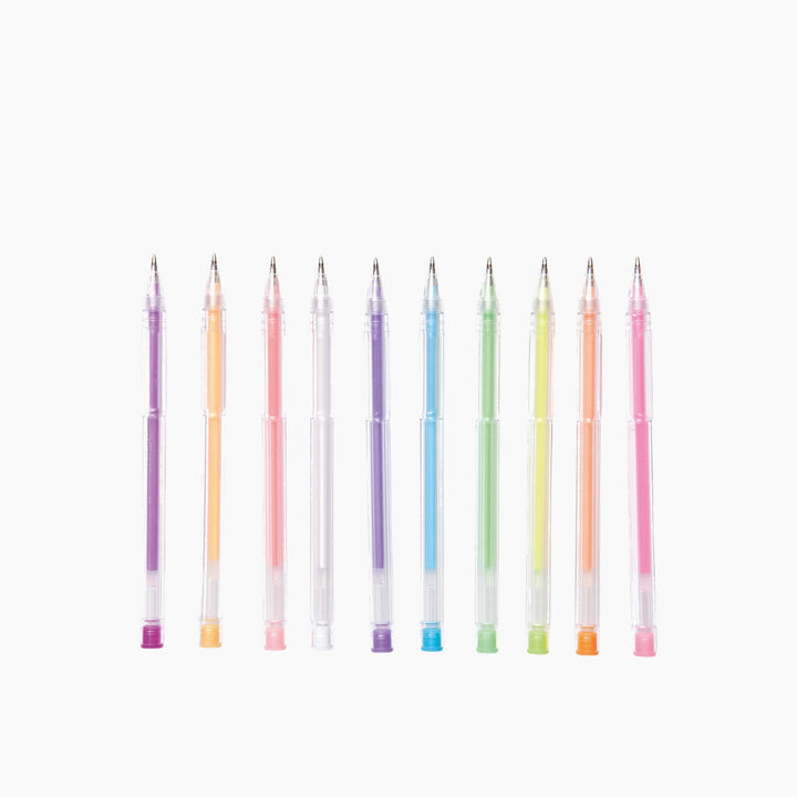 Folia Gel Pens – 10 Pieces, 1 mm