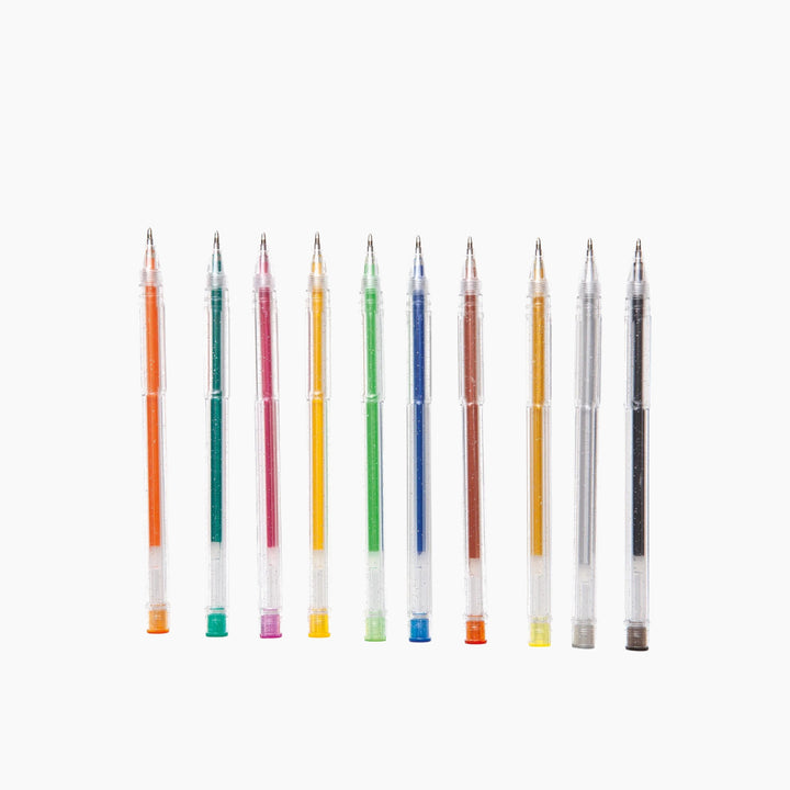 Folia Gel Pens – 10 Pieces, 1 mm