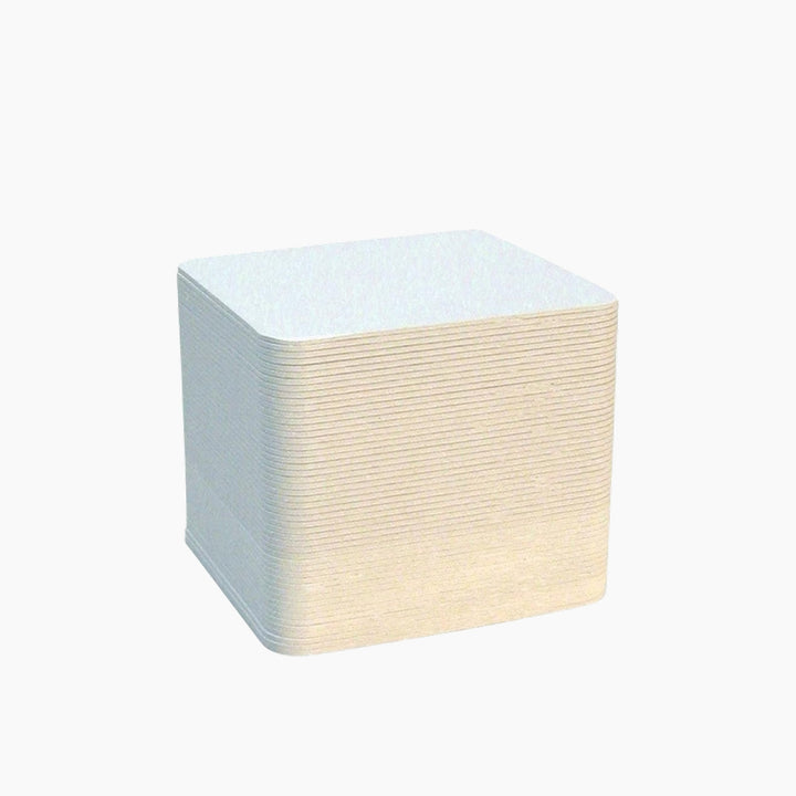 Folia Square Cardboard Coasters – 9.3 x 9.3 cm